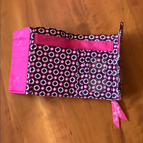 Vera Bradley tri-fold wallet - Picture 4 of 4